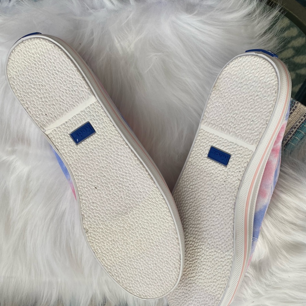 EUC Keds Tie-Dye Canvas Sneakers size 8.5 - Picture 4 of 5